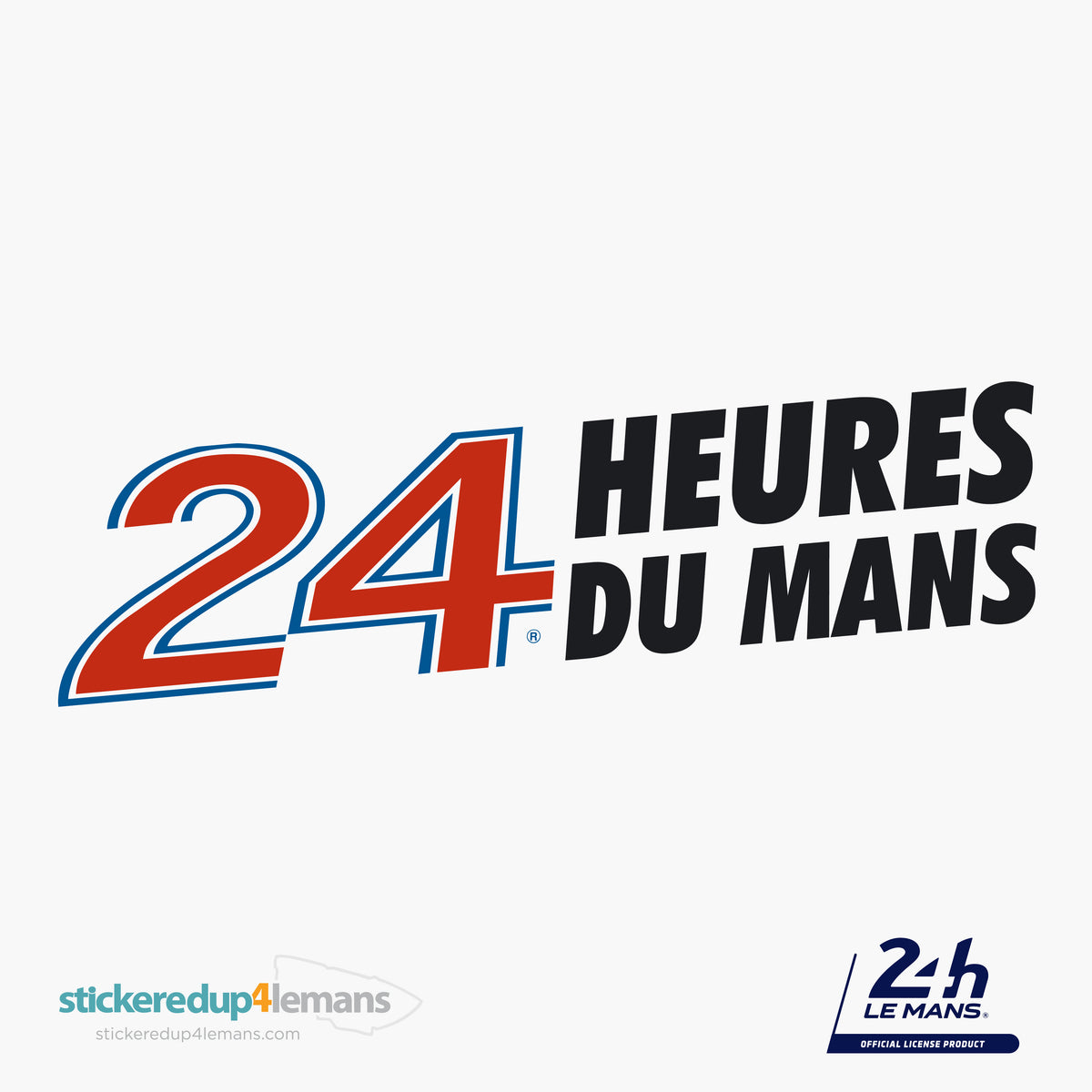 Official Le Mans Classic 24 Heures du Mans Logo Sticker