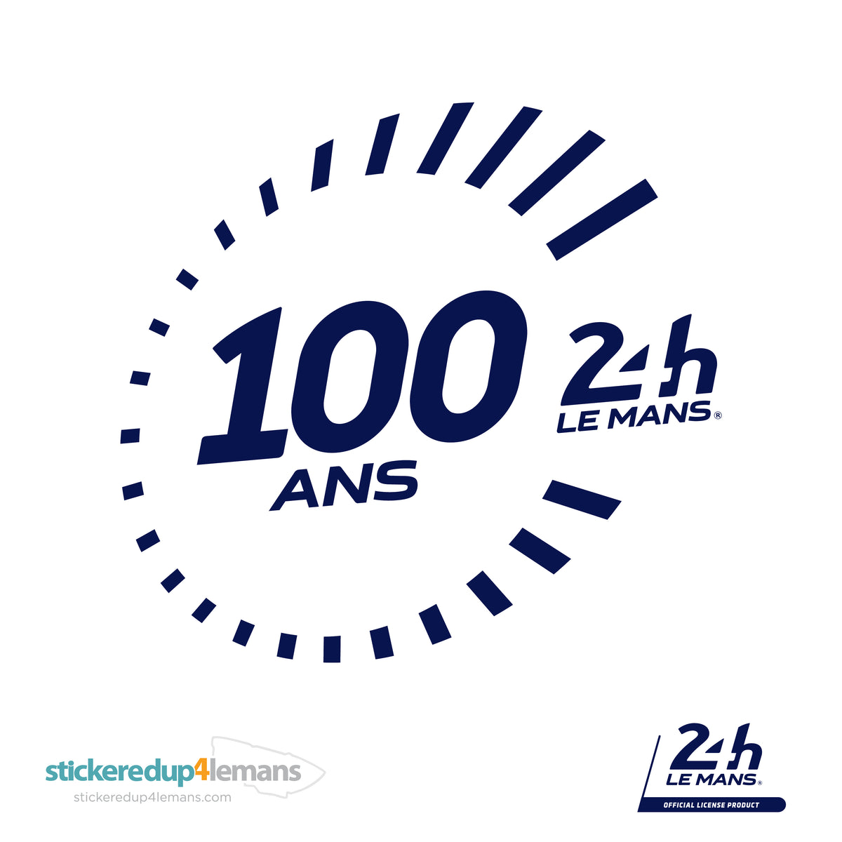 Official Le Mans 24h Centenary Logo Sticker