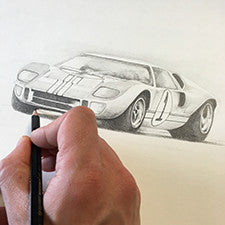 Competition Time - Win this fantastic GT40 drawing!
