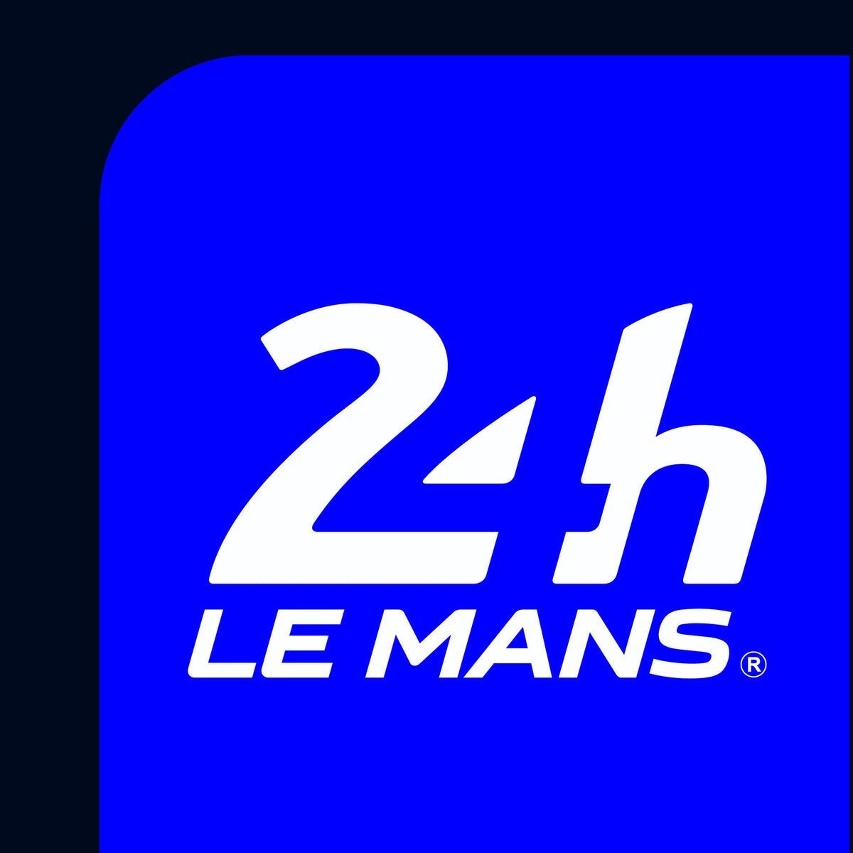 Official Le Mans UK Numberplate sticker