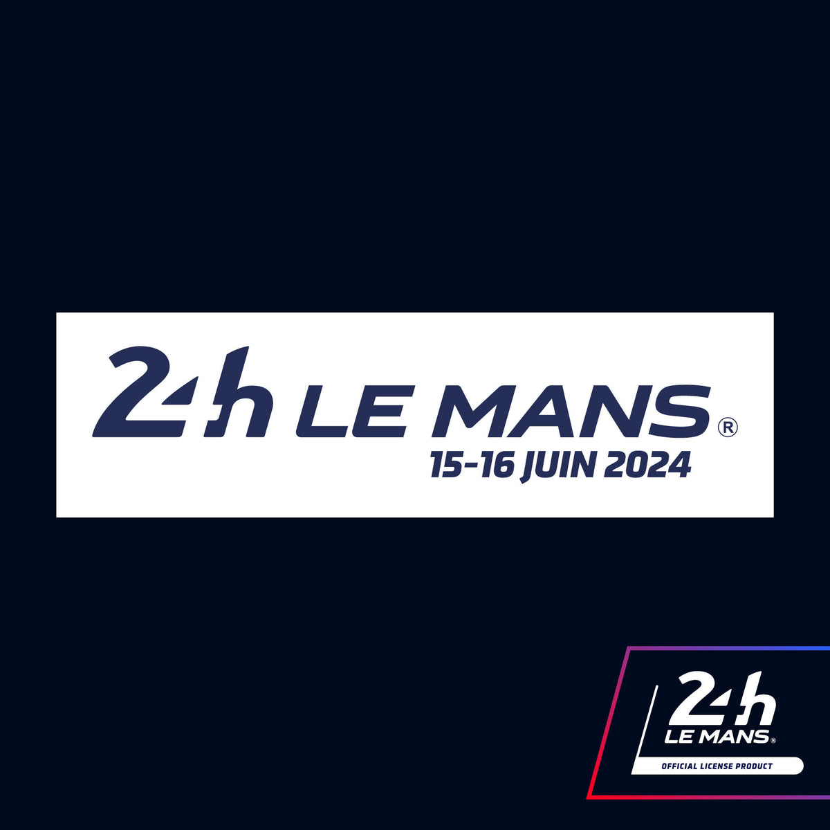 Official Le Mans Bumper Sticker