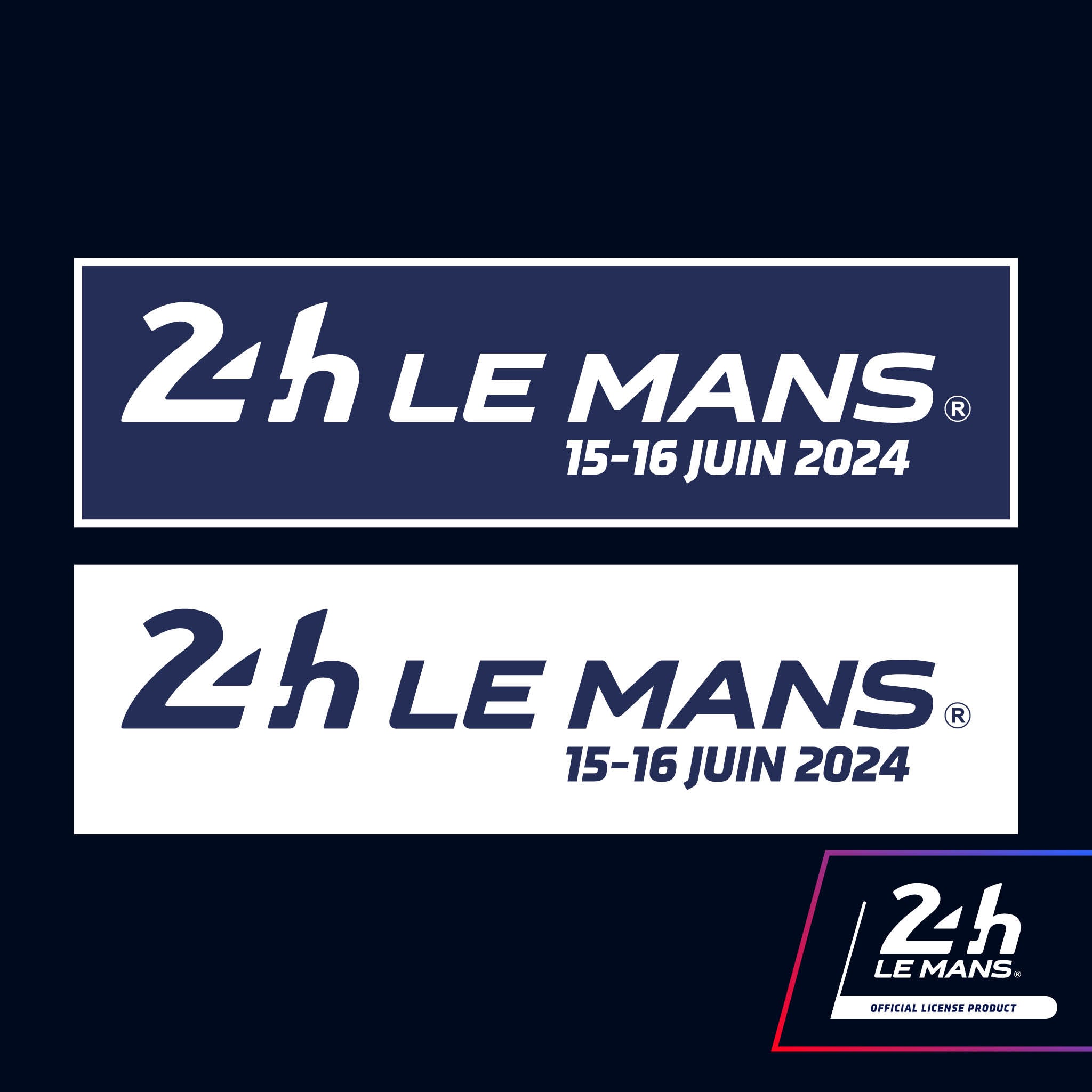Official Le Mans Bumper Sticker StickeredUp4LeMans
