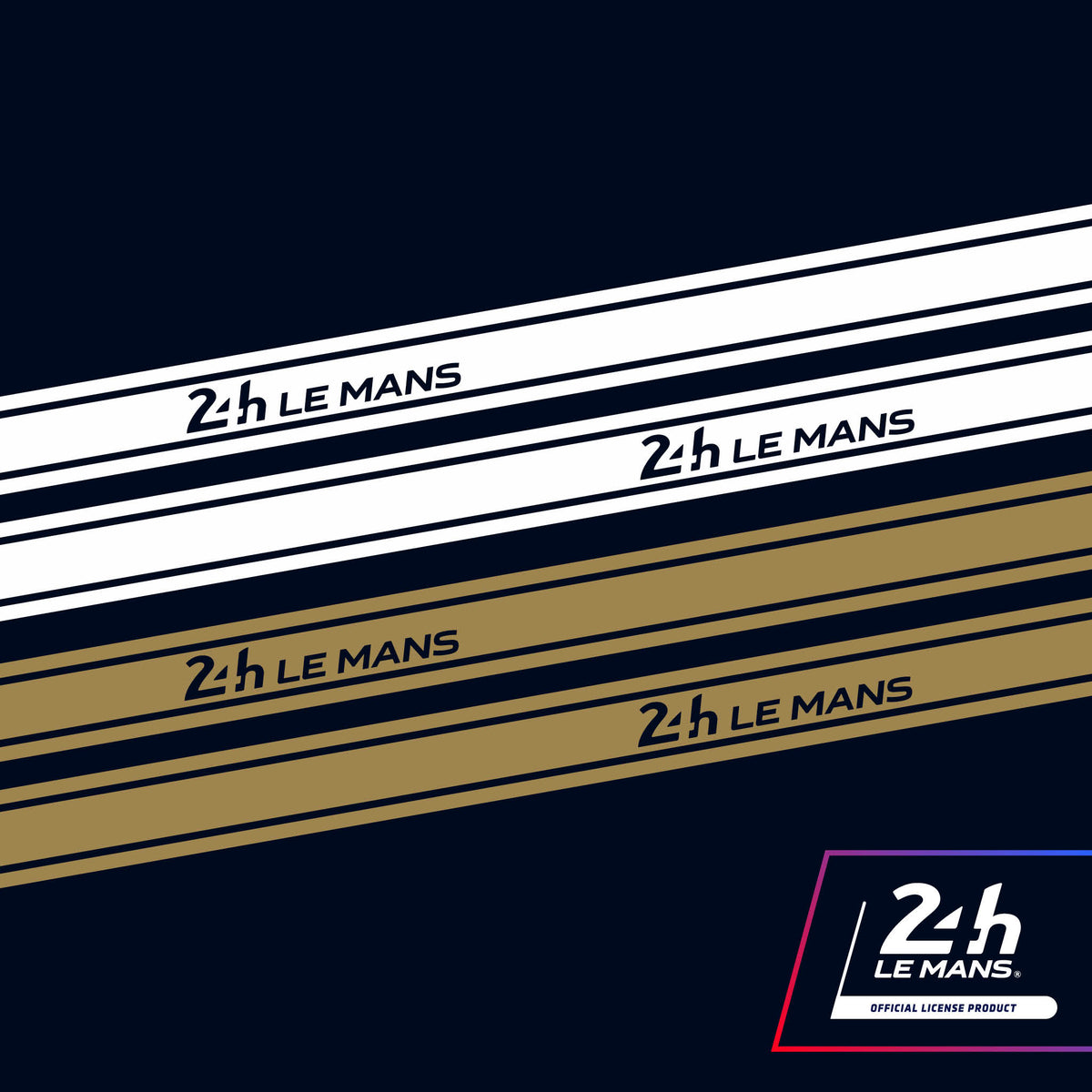 Official Le Mans 24h Le Mans Side-Stripes Stickers (Set)
