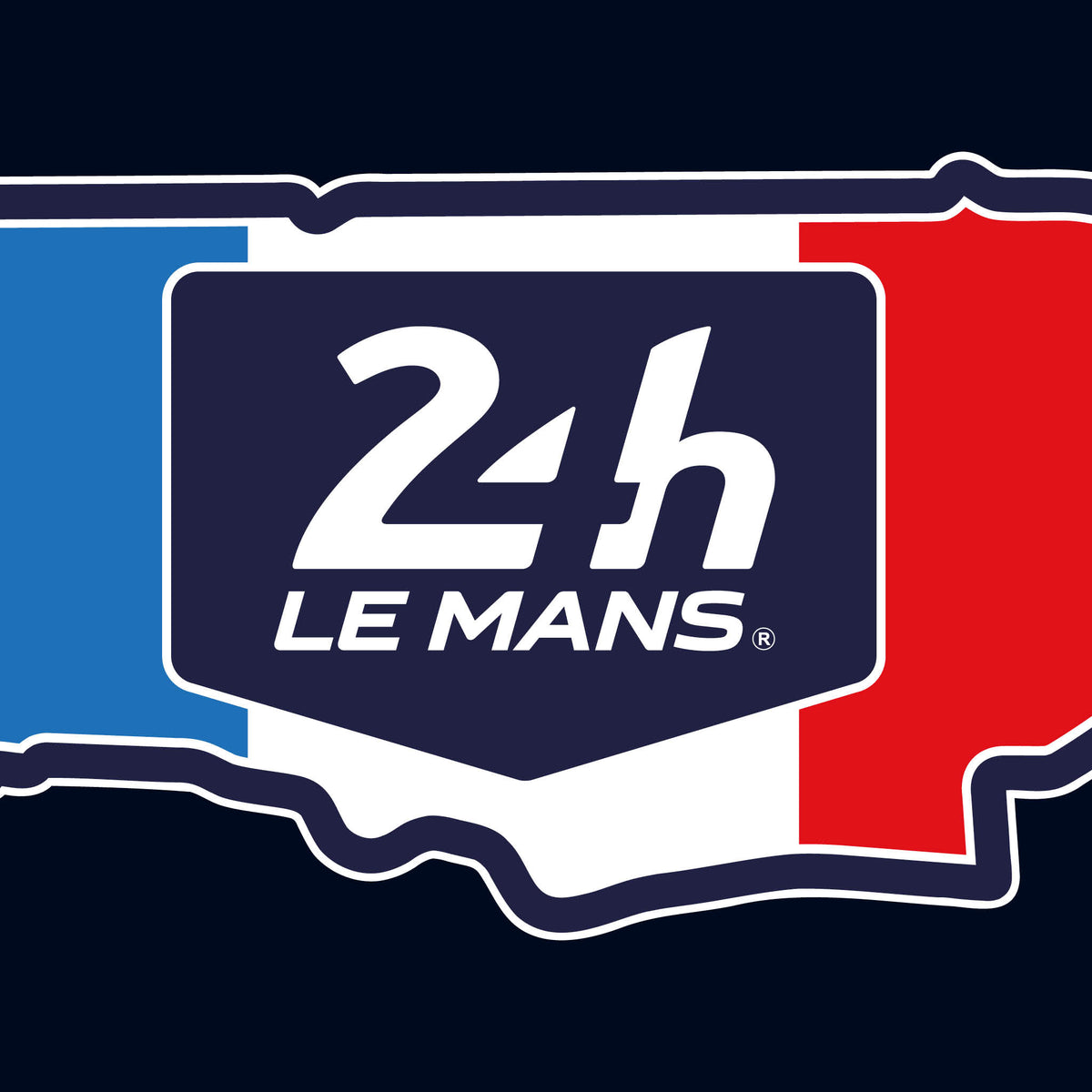 Official Le Mans Tricolore Circuit Sticker