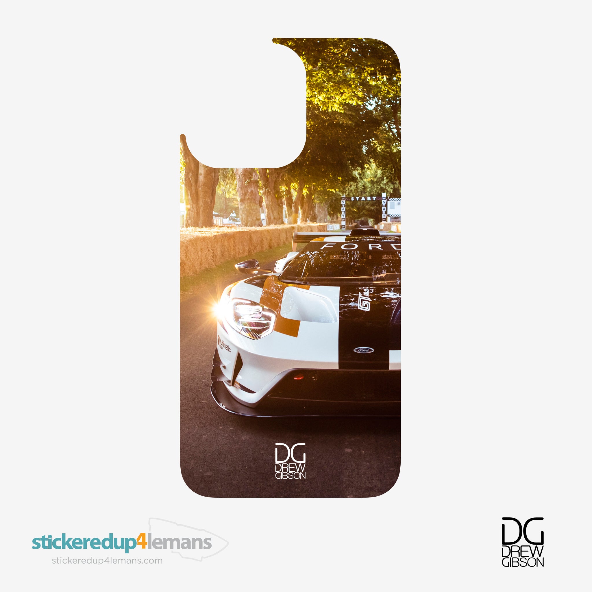 DG #002 iPhone Sticker - StickeredUp4LeMans