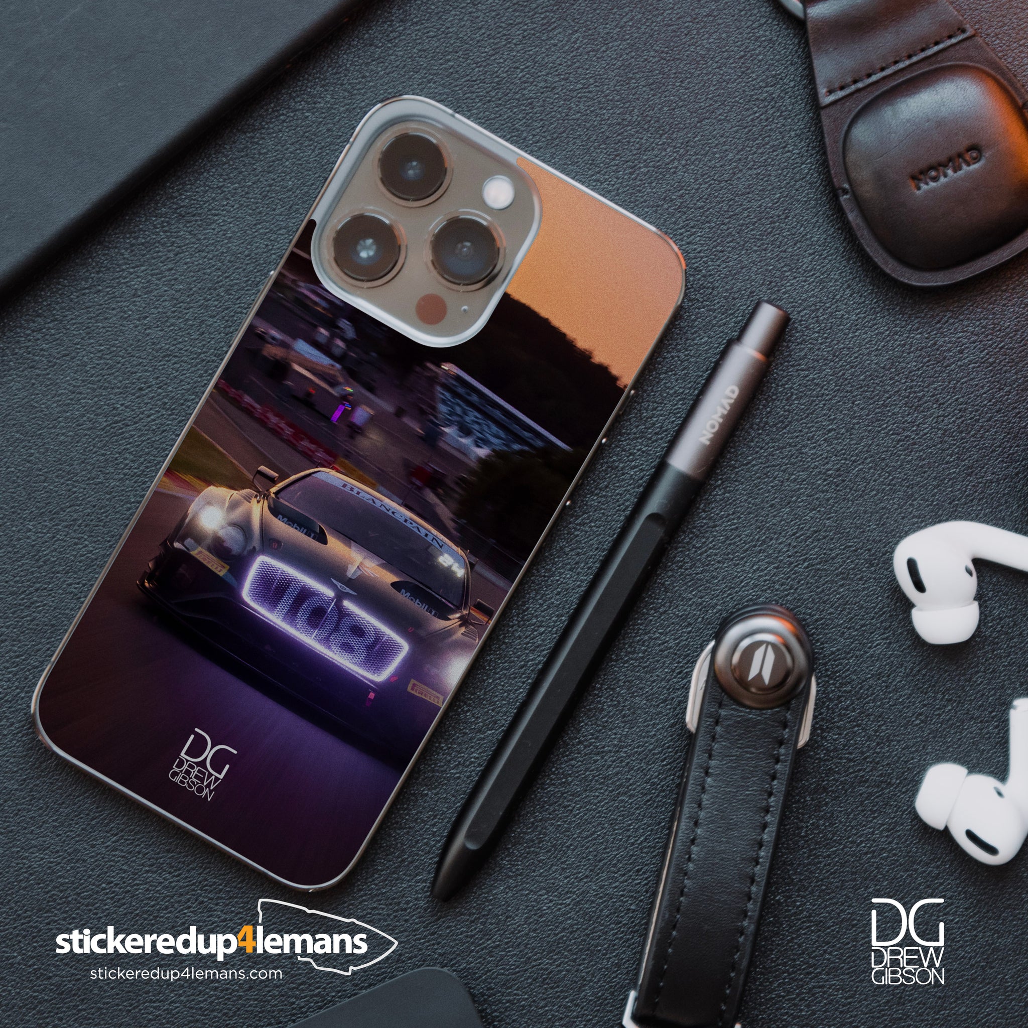 DG #010 iPhone Sticker - StickeredUp4LeMans