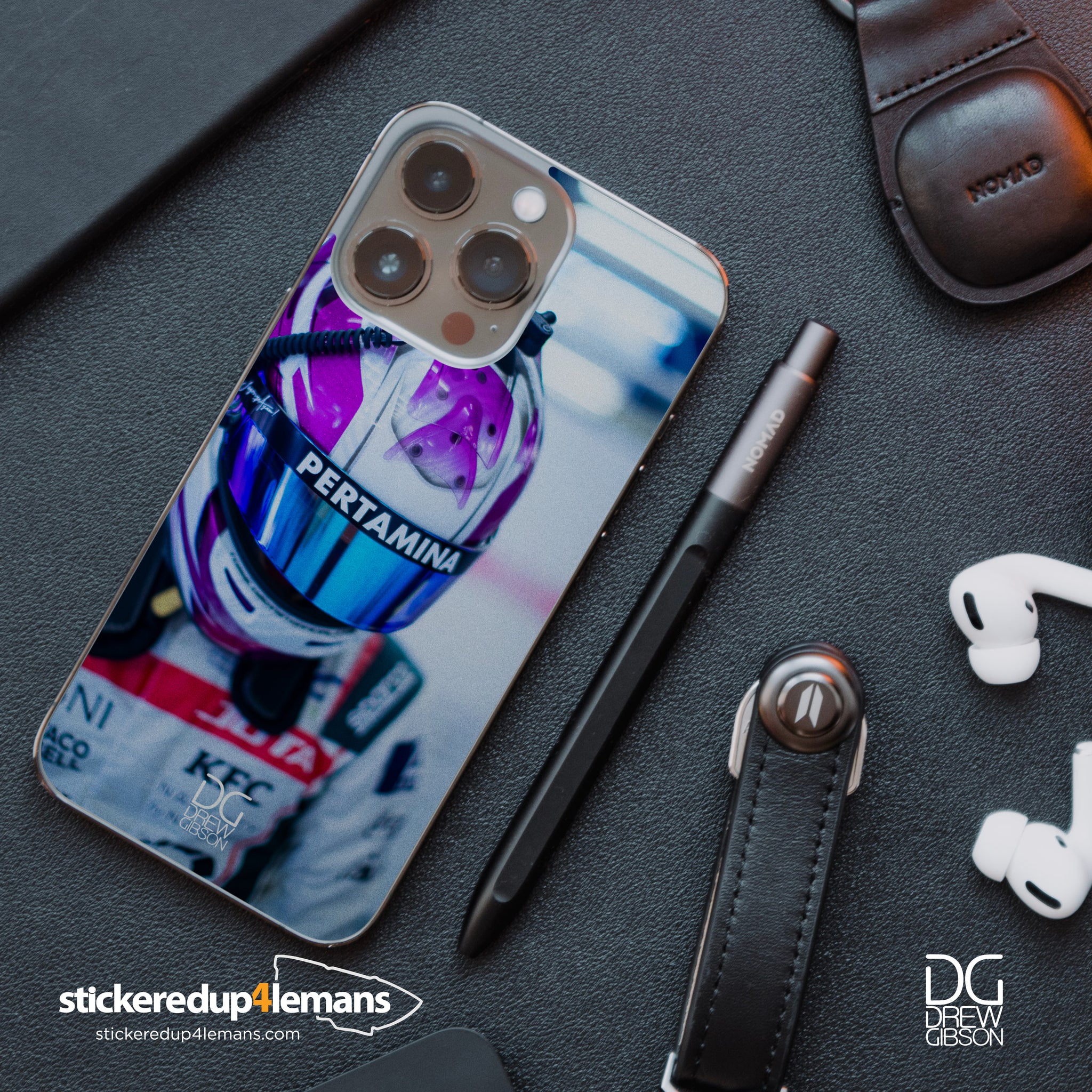 DG #018 iPhone Sticker - StickeredUp4LeMans