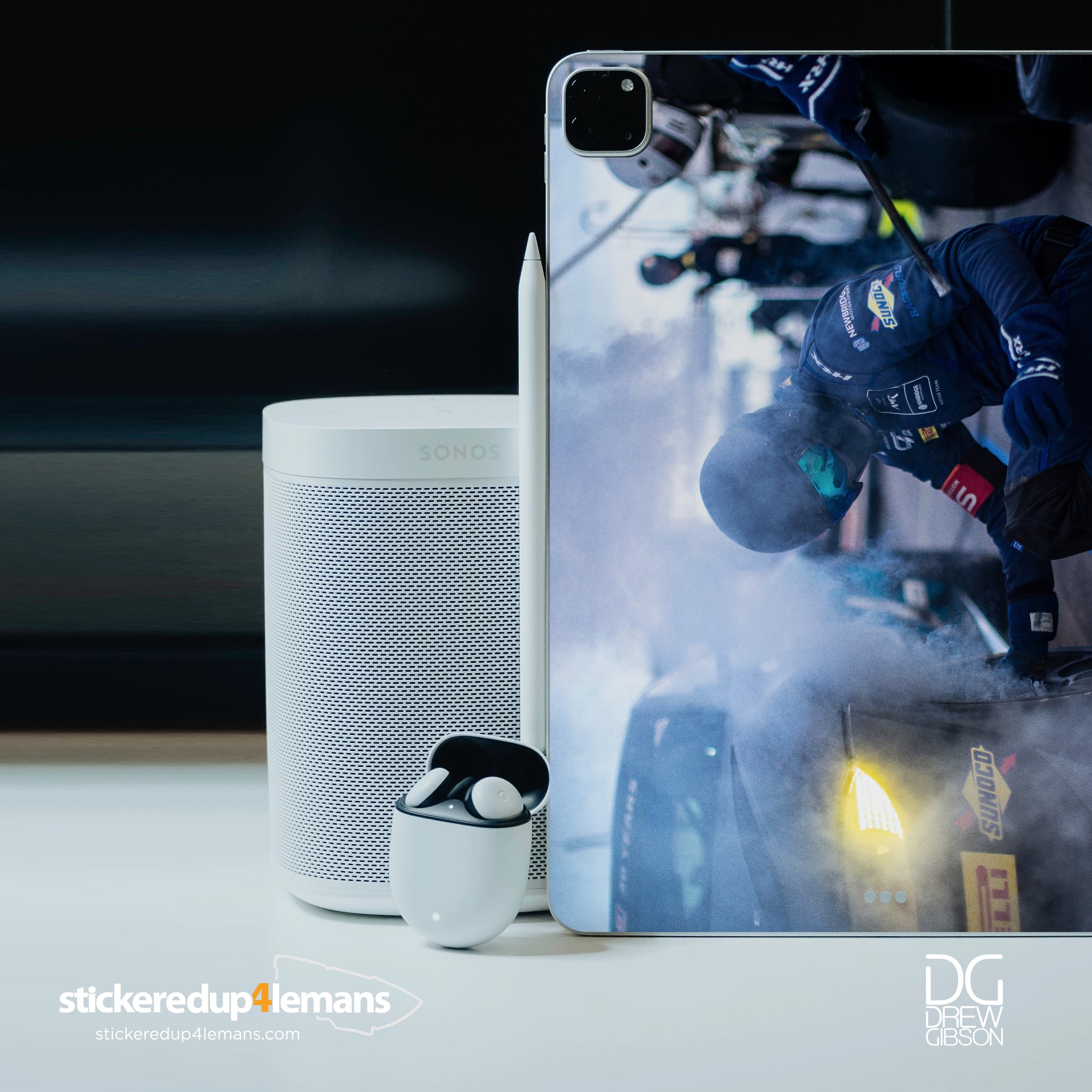 DG #023 iPad Sticker - StickeredUp4LeMans