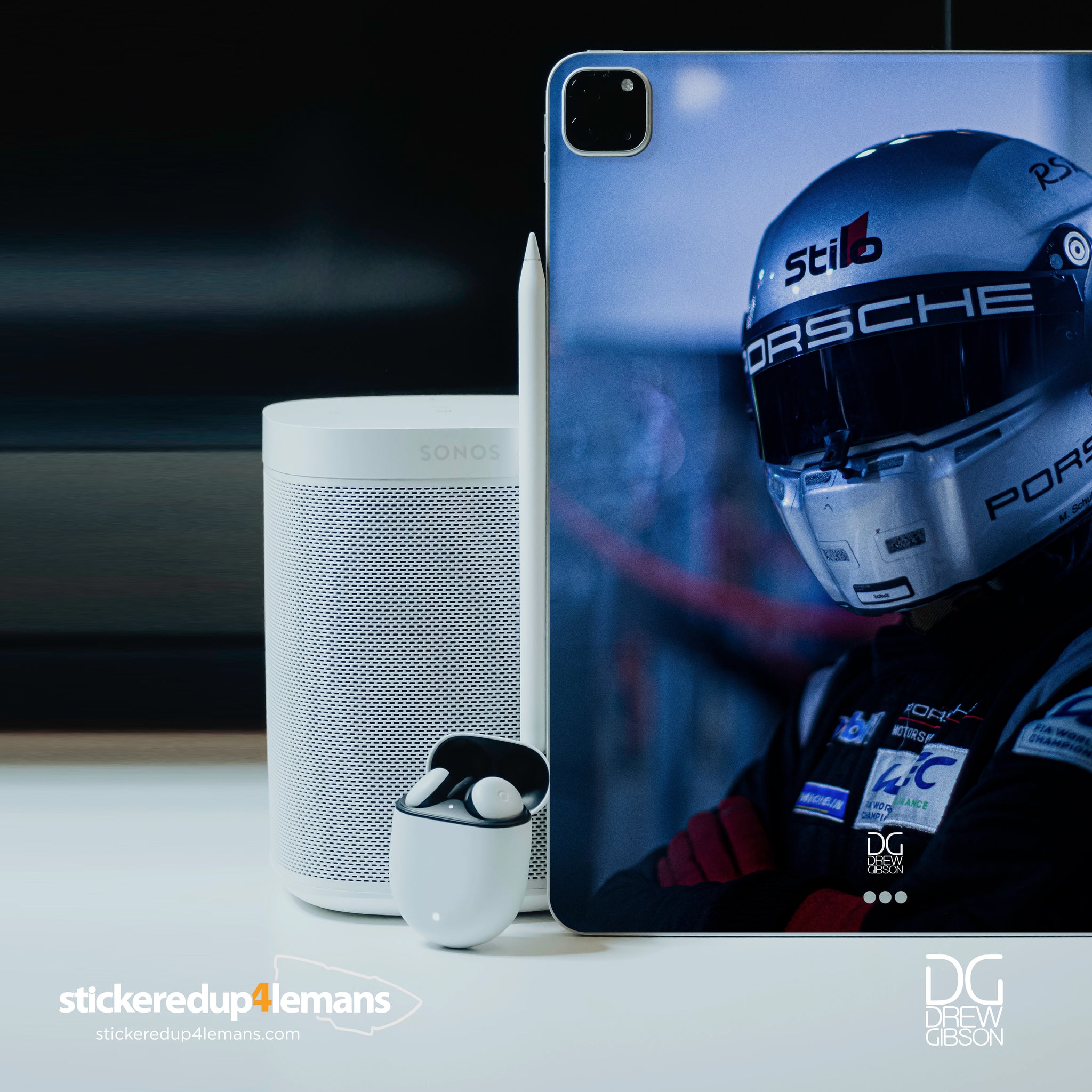 DG #027 iPad Sticker - StickeredUp4LeMans