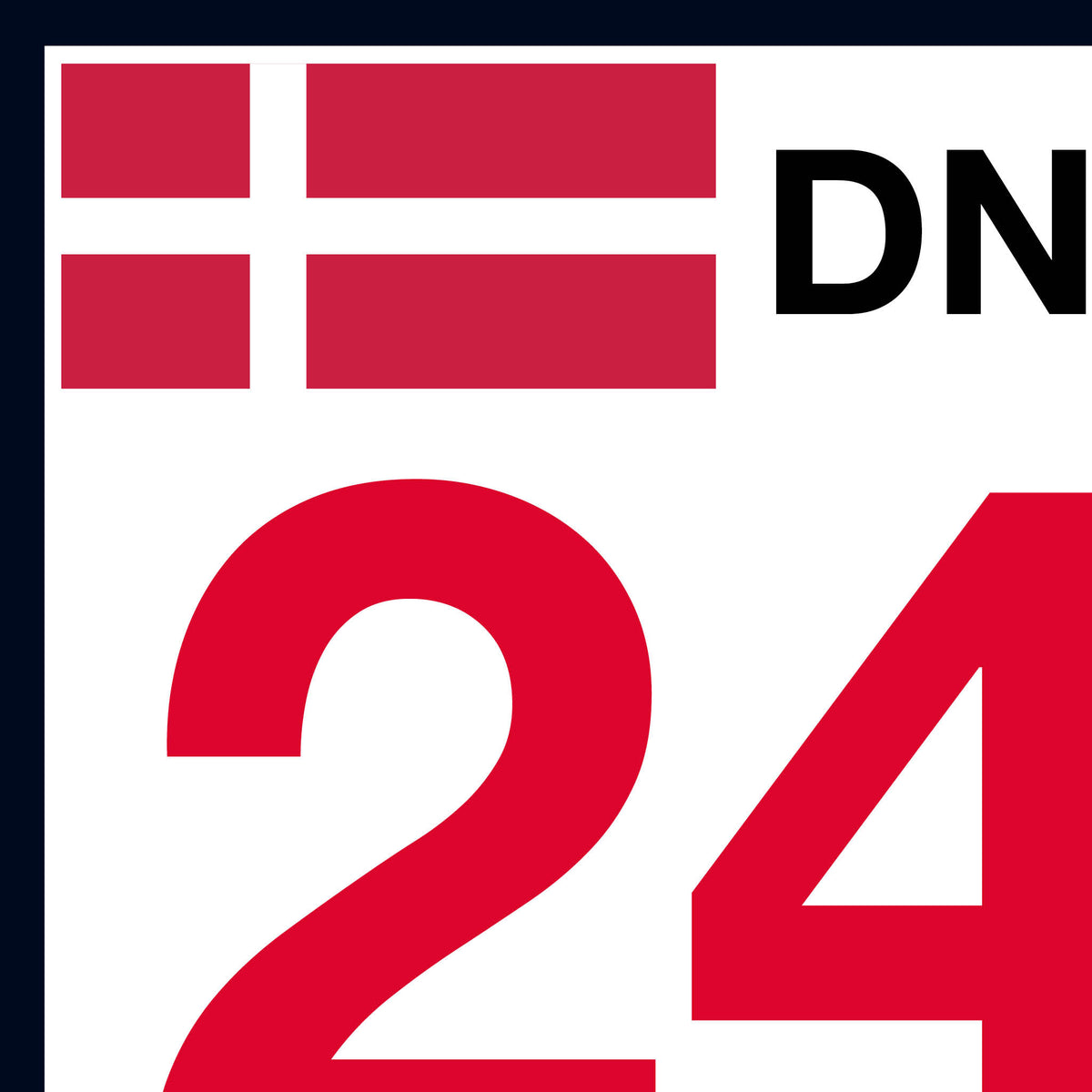 DNK Door Numbers (Pair)