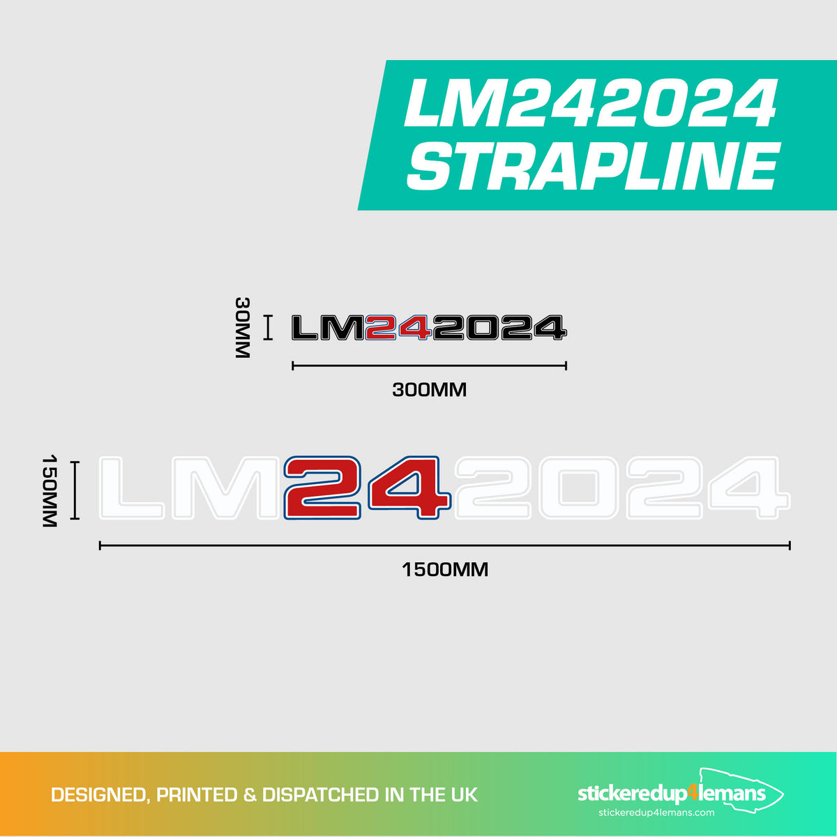 LM242024 Strapline Sticker