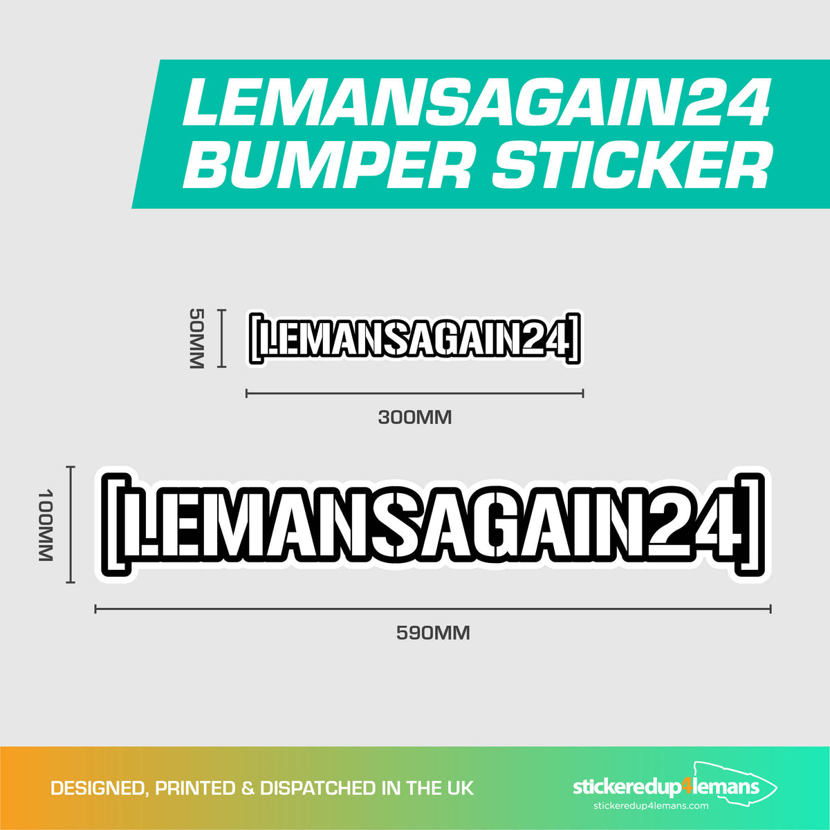 LeMansAgain24 Sticker
