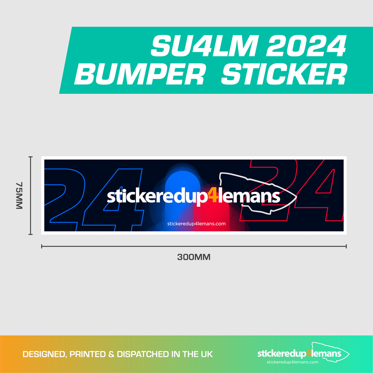 SU4LM 2024 Bumper Sticker