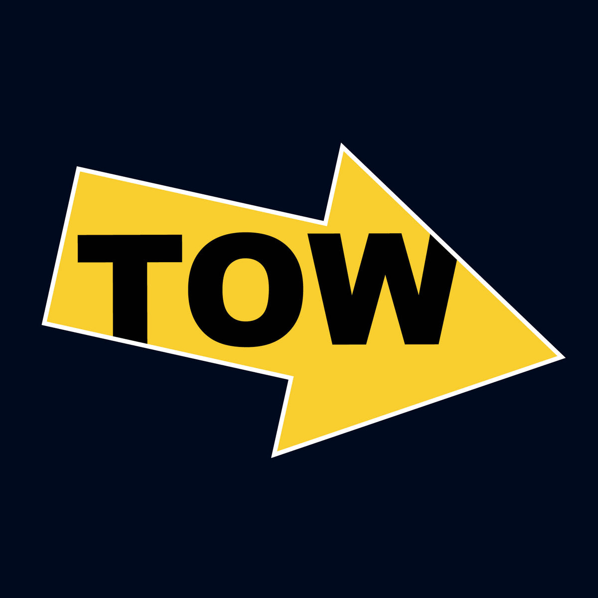 TOW Sticker