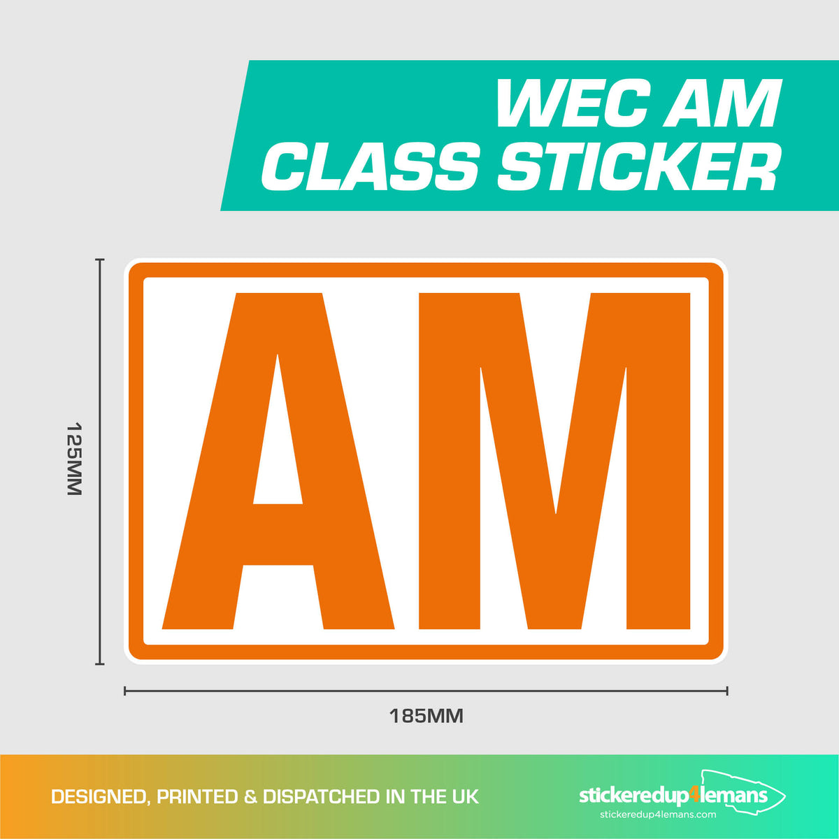 Le Mans Class Sticker - AM