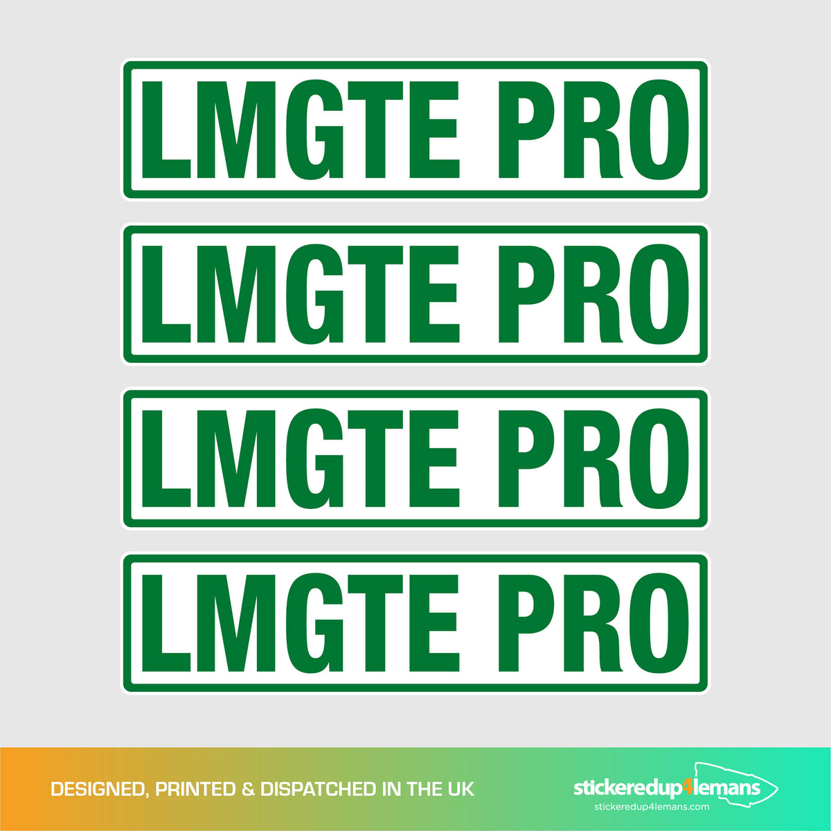 Le Mans Class Sticker - LMGTE PRO