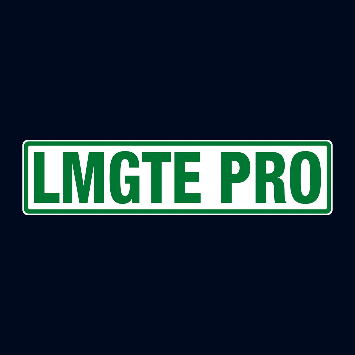 Le Mans Class Sticker - LMGTE PRO