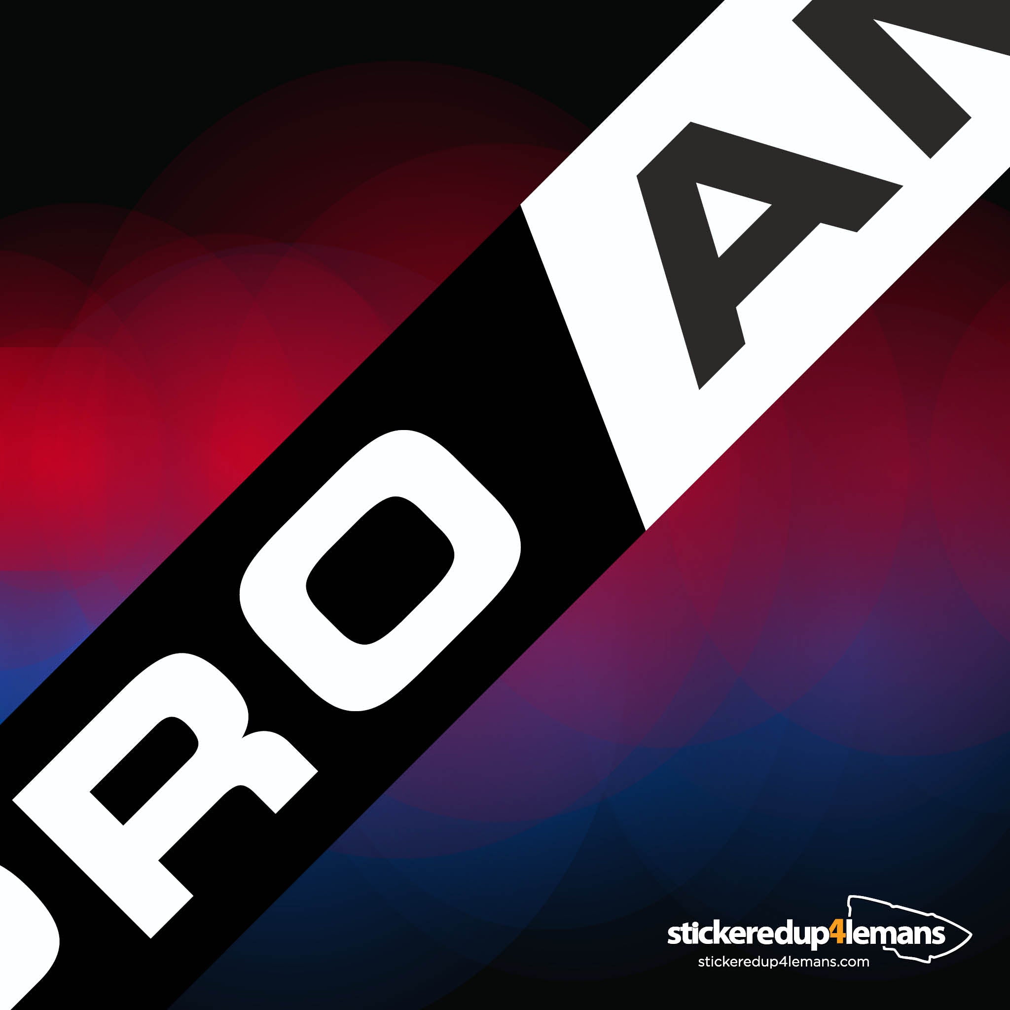 Pro Am Sticker Le Mans Class Sticker - PRO AM - StickeredUp4LeMans