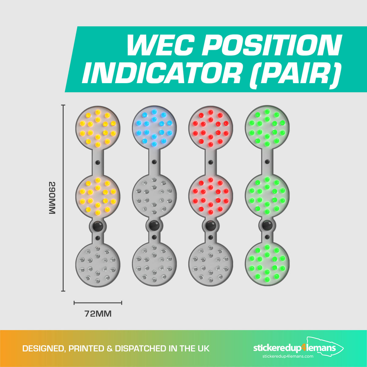 WEC Class Position Indicator (Pair)