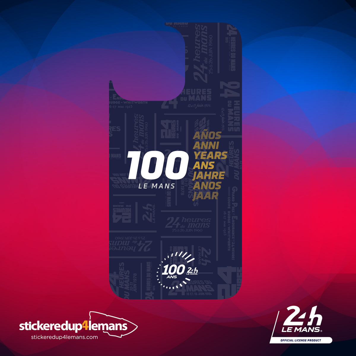 100 Ans iPhone Sticker