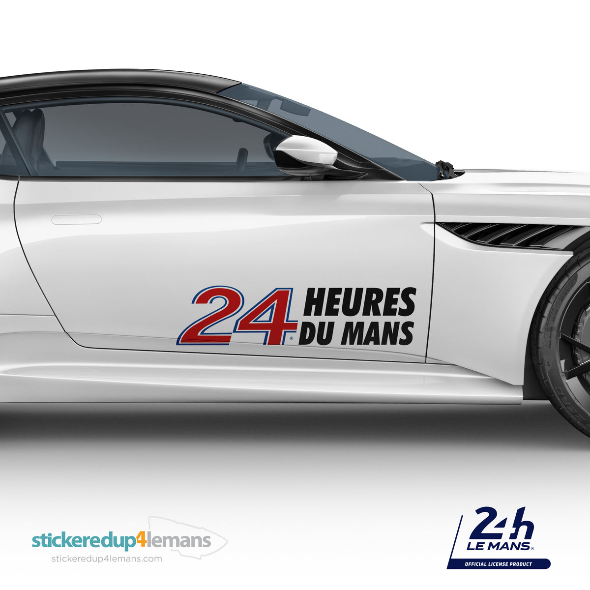 Official Le Mans Classic 24 Heures du Mans Logo Sticker
