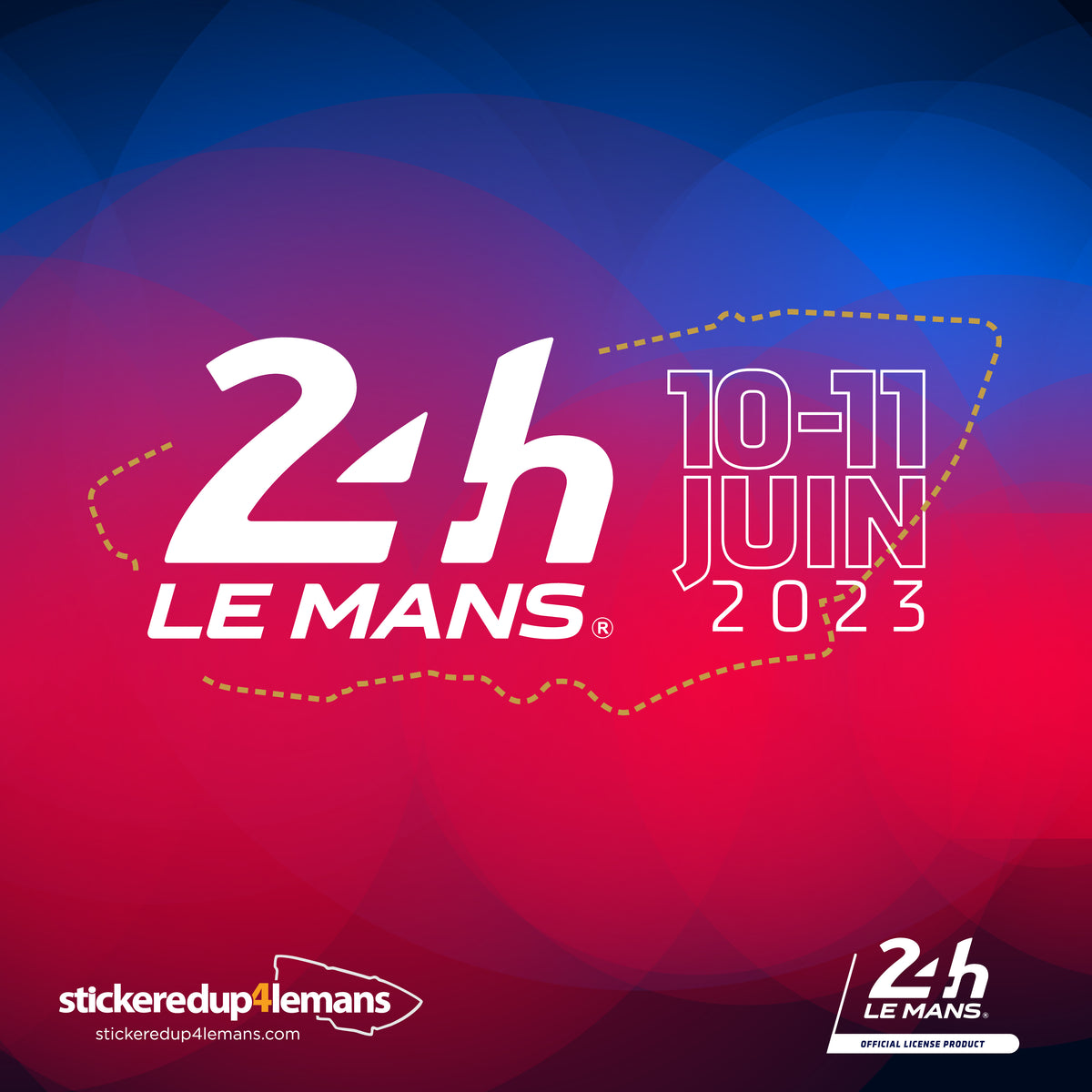 Official Le Mans 24h Circuit Logo with Date