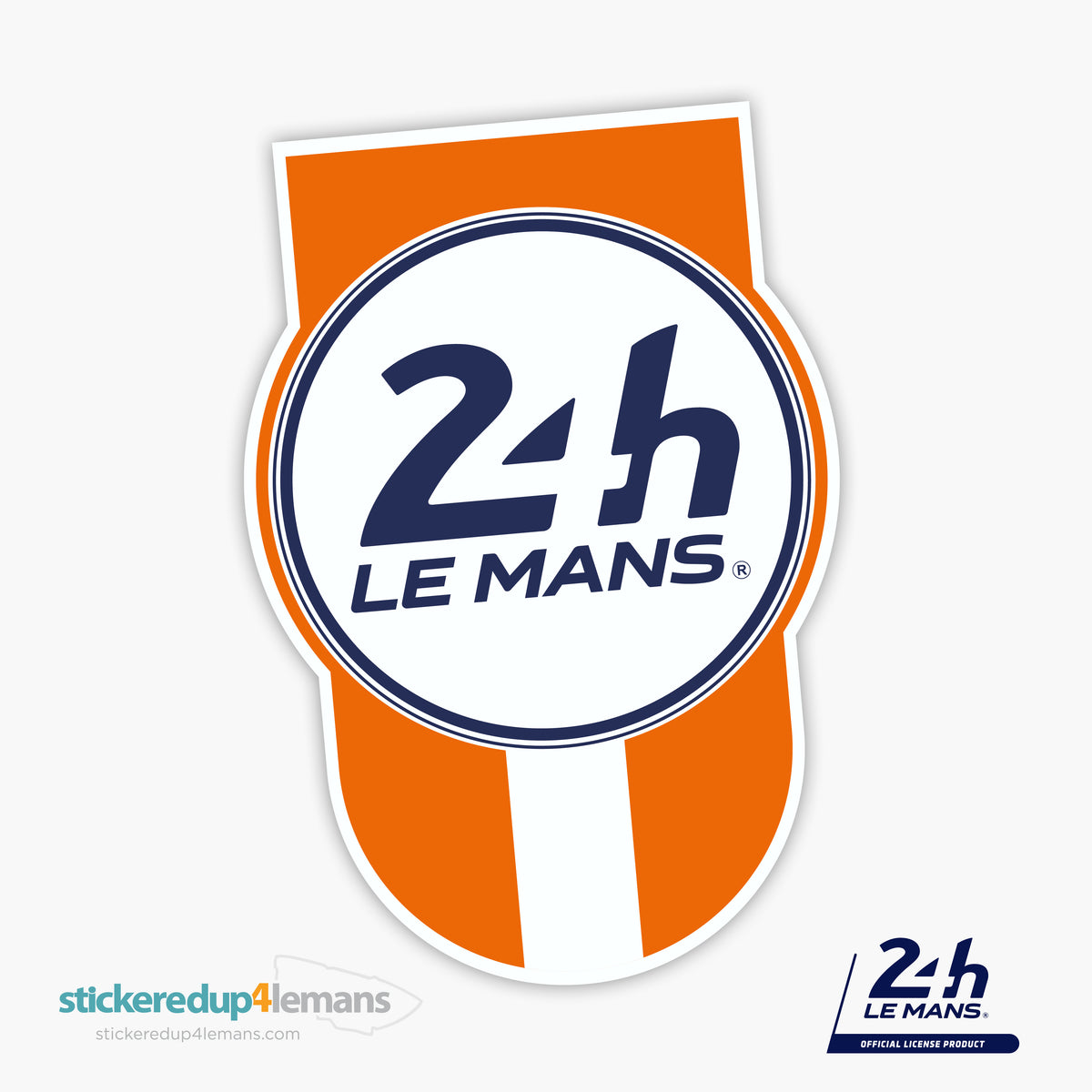 Official Le Mans Door Flag Tab Stickers (Pair)