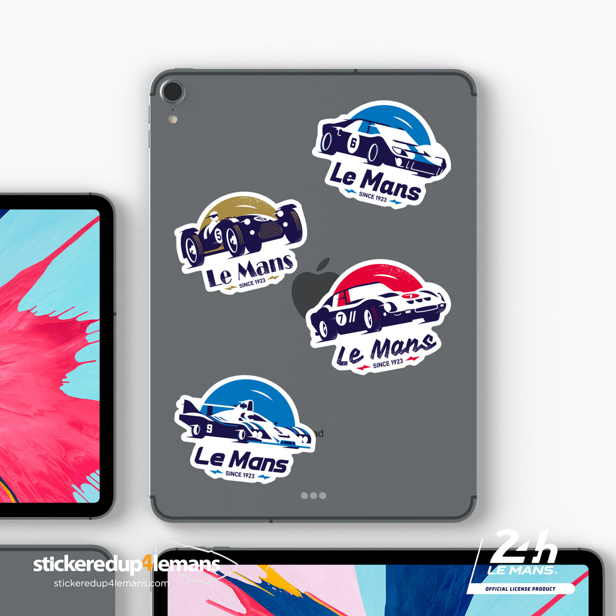 Official Le Mans Centenary Race Car Laptop Sticker Pack