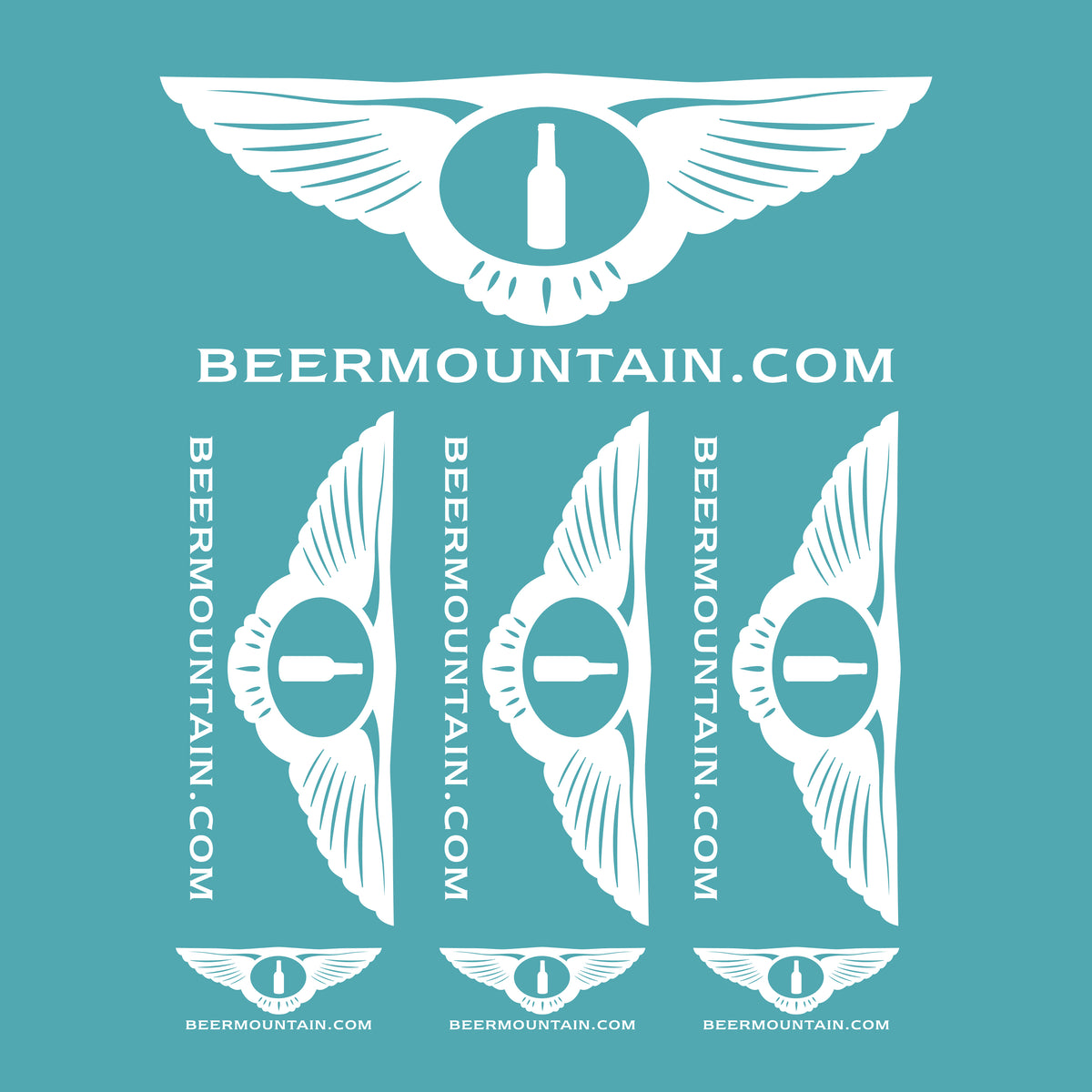 Beermountain Sticker Pack 2 (Medium Pack)