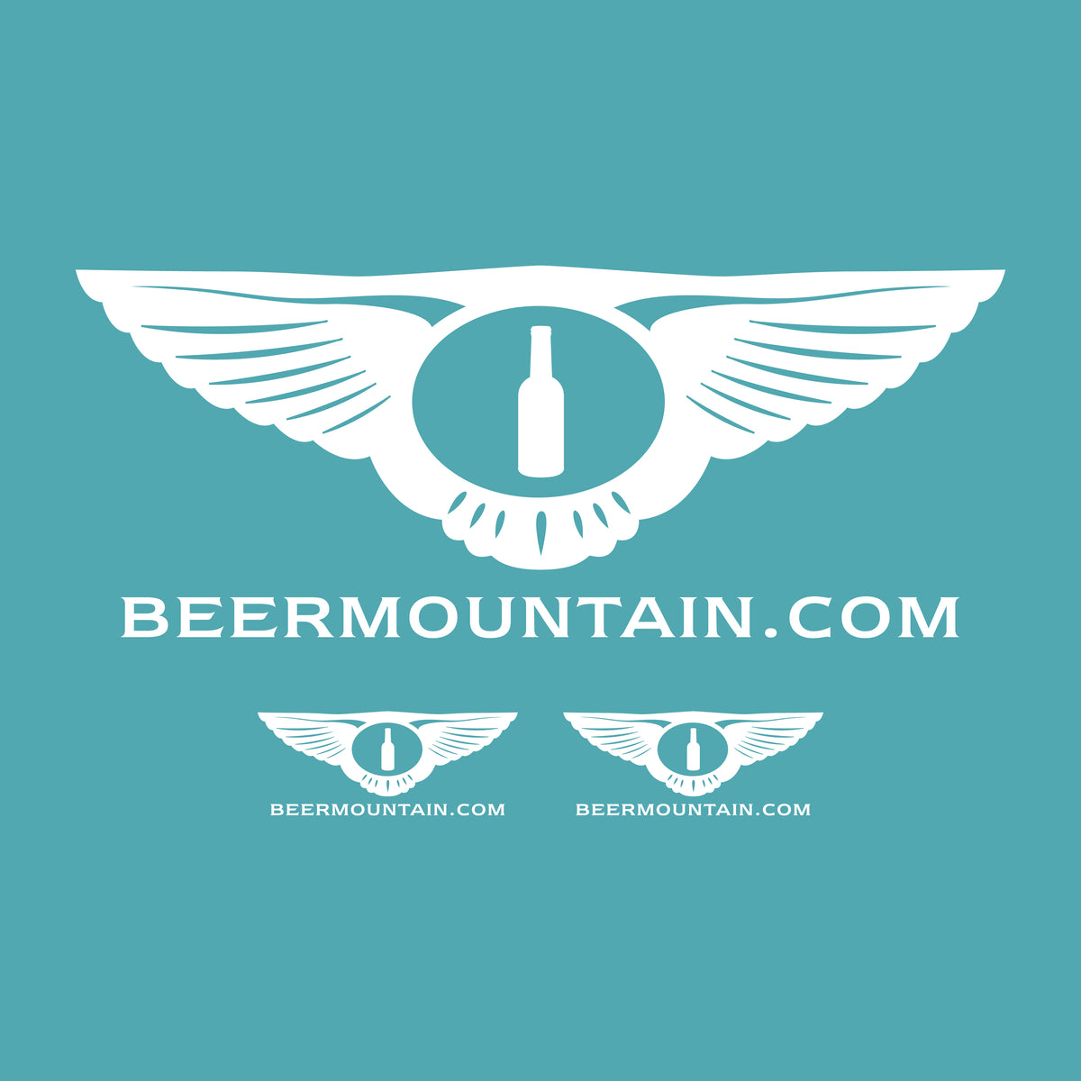 Beermountain Sticker Pack 3 (Extra Large Logo)