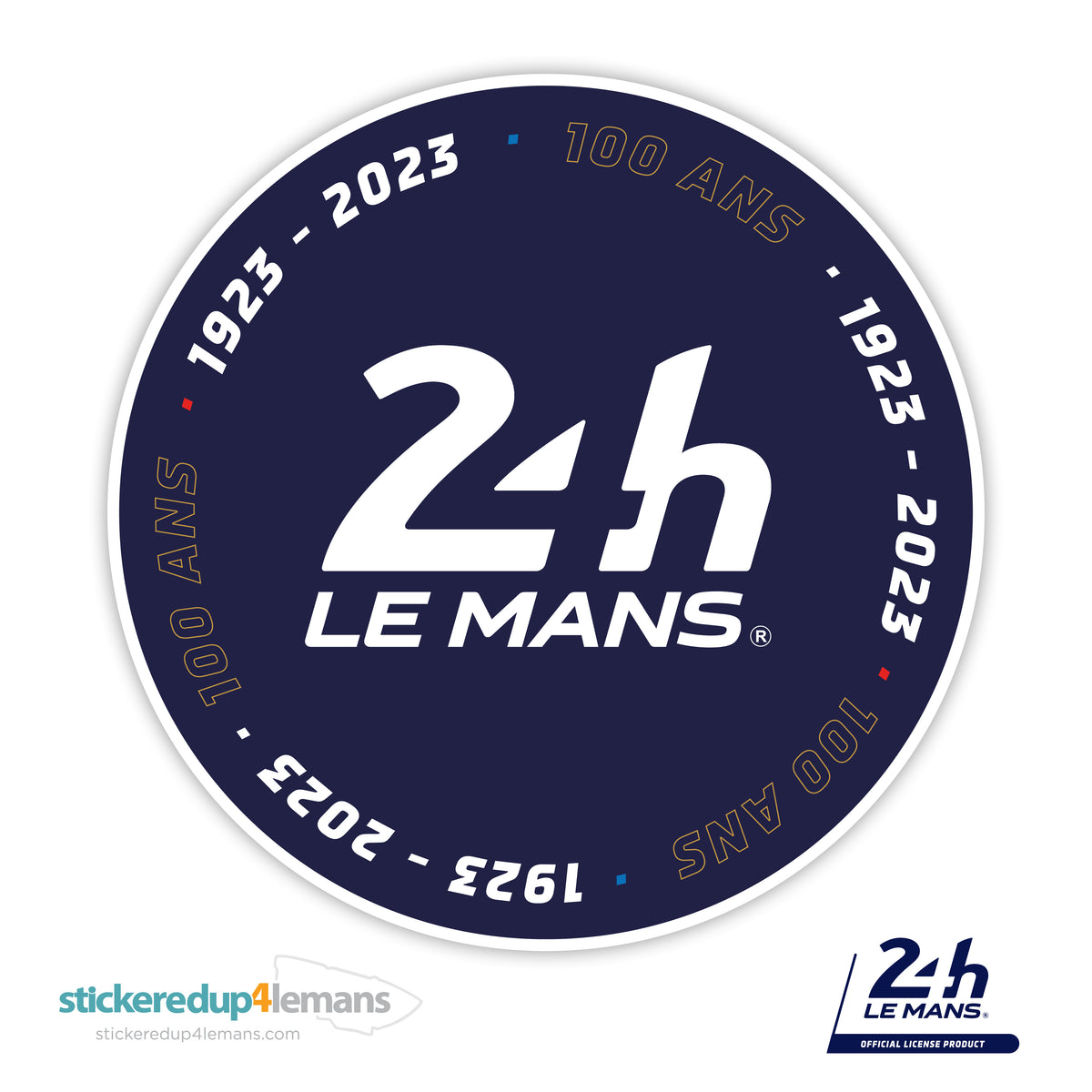 Official Le Mans Centenary Roundel Sticker