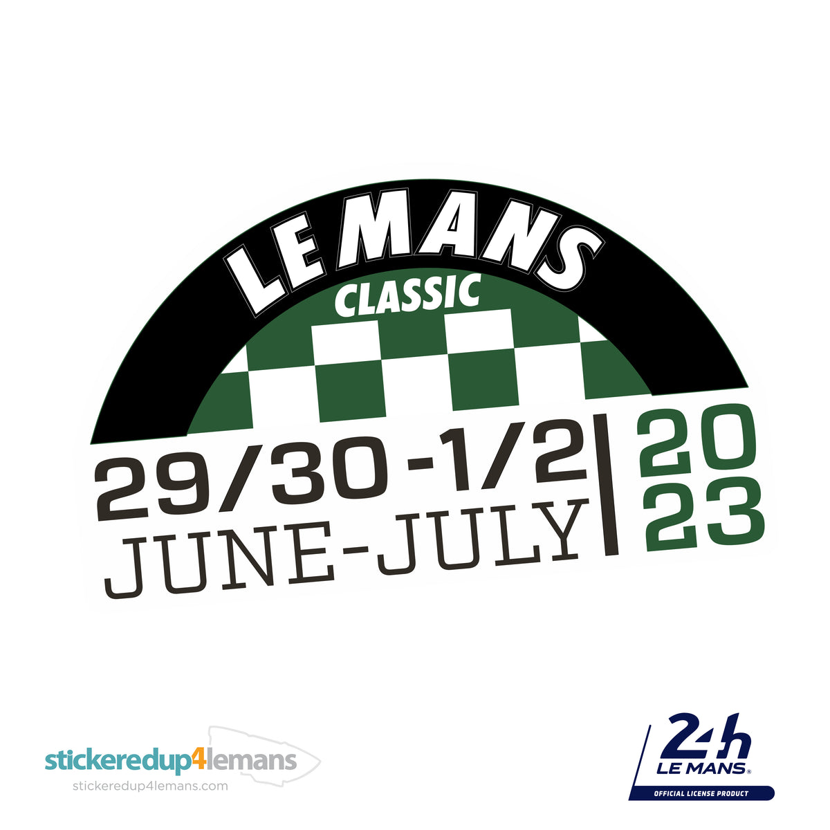Le Mans Classic 2023 Logo Sticker