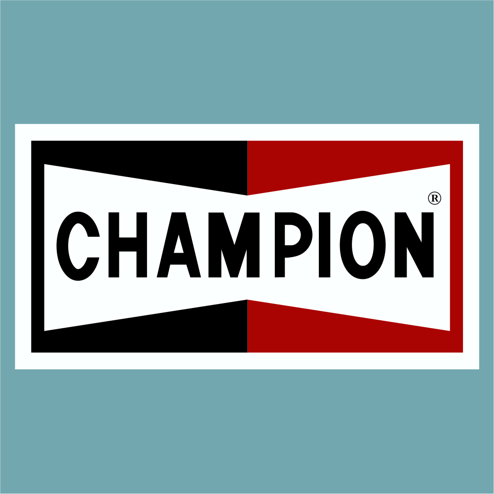 Champion - Sponsor Logo - StickeredUp4LeMans