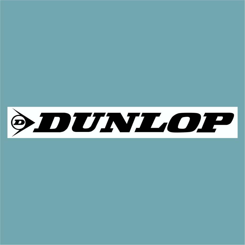 Dunlop - Sponsor Logo - StickeredUp4LeMans