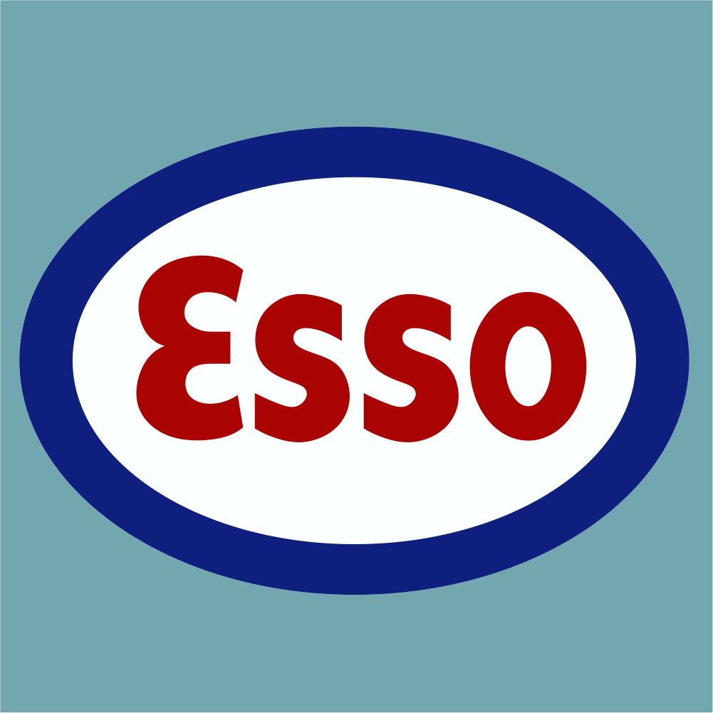 Esso - Sponsor Logo - StickeredUp4LeMans