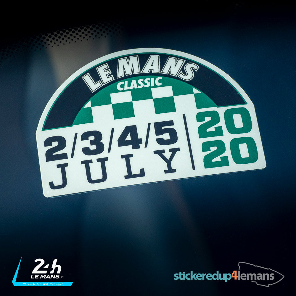 JULY 2020 VERSION Le Mans Classic Logo Sticker - StickeredUp4LeMans