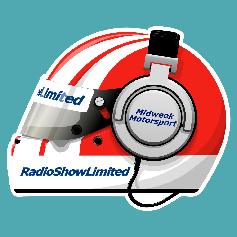Midweek Motorsport Helmet Logo Sticker - Radiolemans - StickeredUp4LeMans